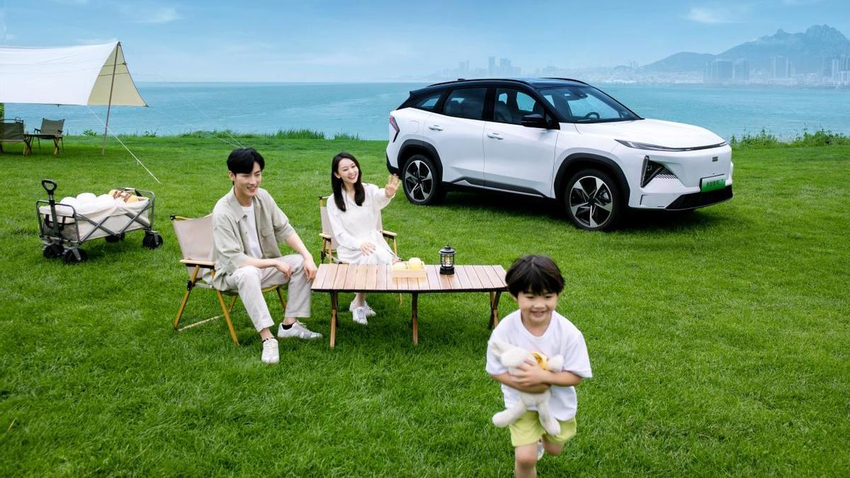 新一代超級智能電混SUV 吉利銀河L7正式上市 售13.87萬元起
