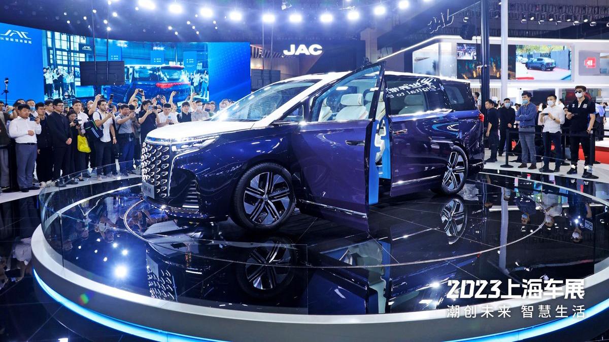 MPV專屬架構、概念車首秀，上海車展的江淮瑞風向新而行