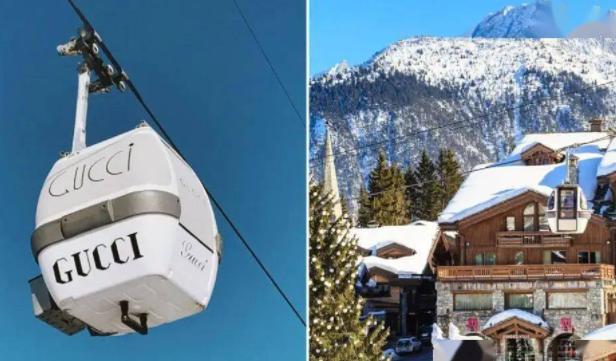Gucci 在阿爾卑斯山五大頂級滑雪勝地舉辦快閃活動