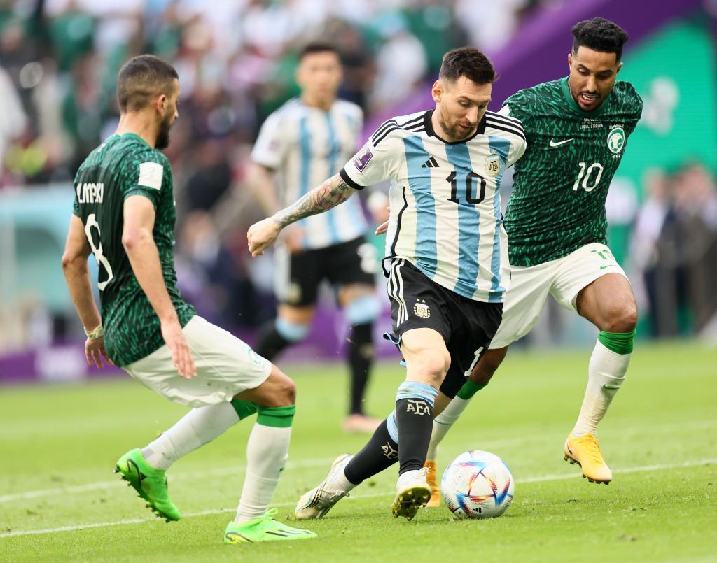 沙特爆冷2:1逆轉阿根廷隊