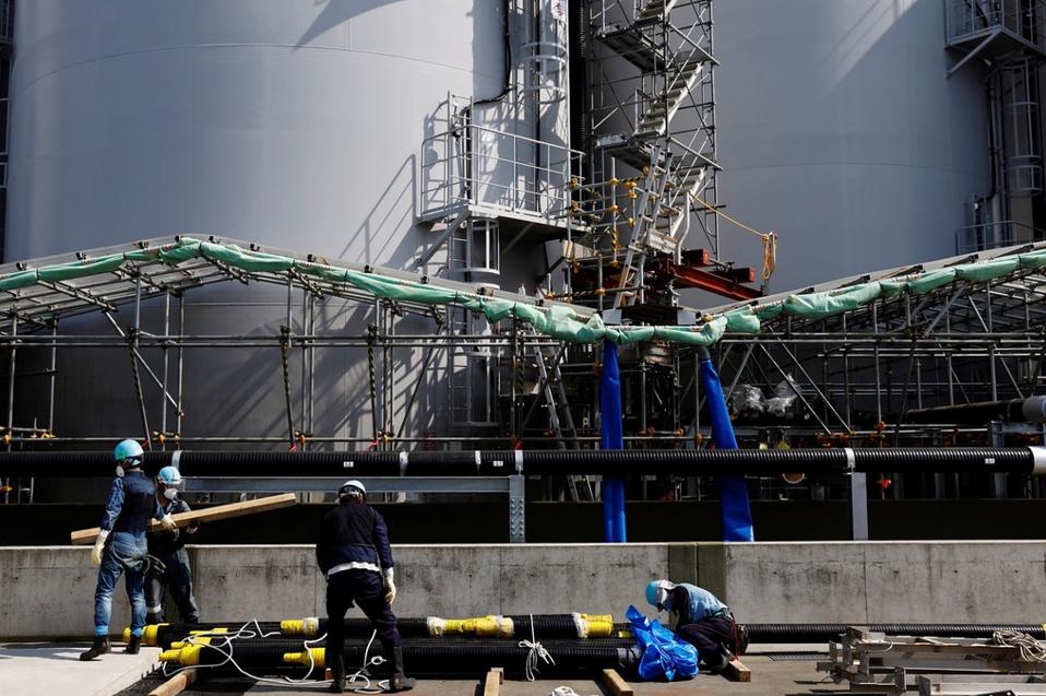 韓國市民團體街頭集會 抗議日本核廢水排海