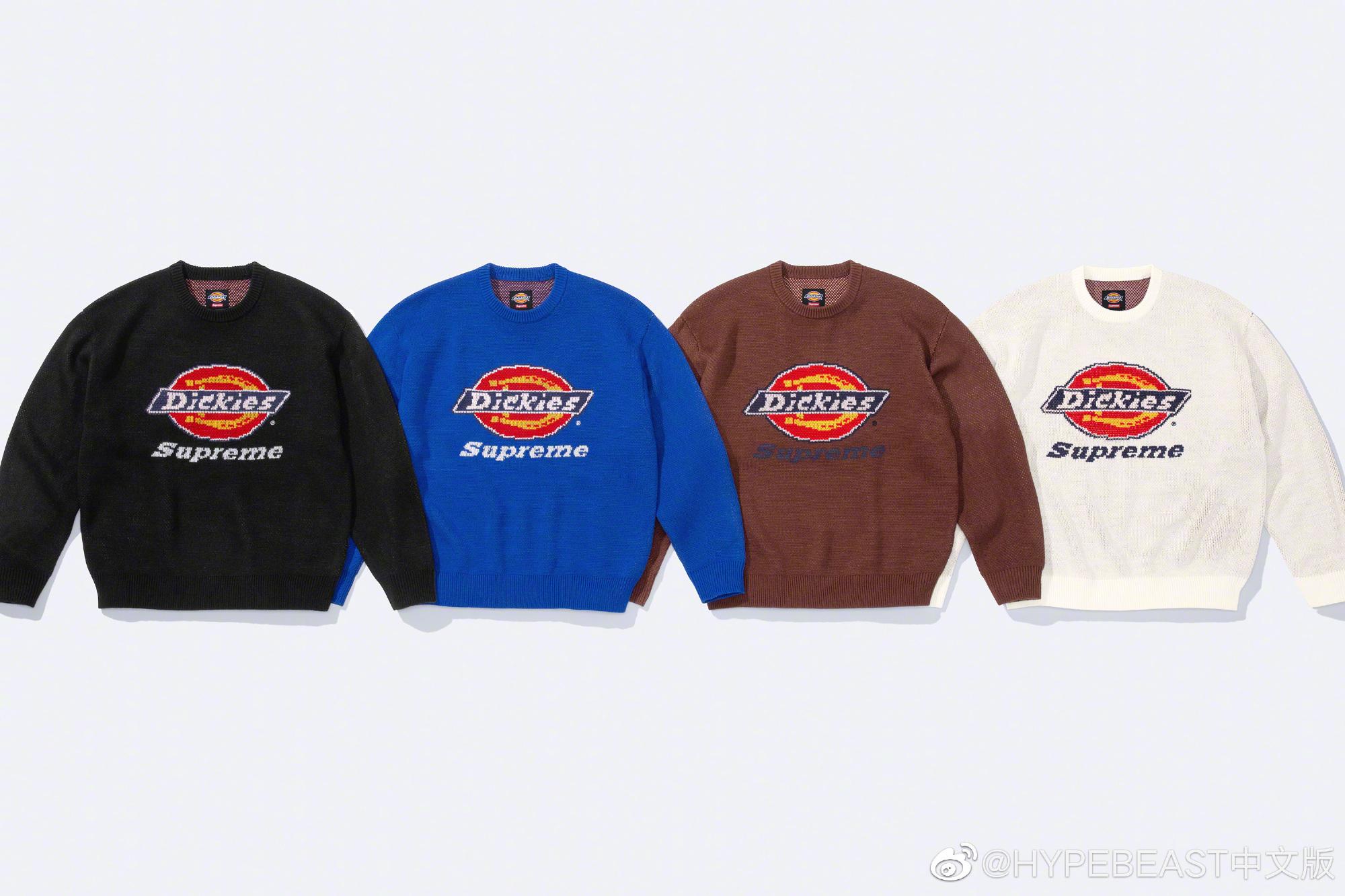 Supreme x Dickies 2022 秋季聯名系列正式發佈