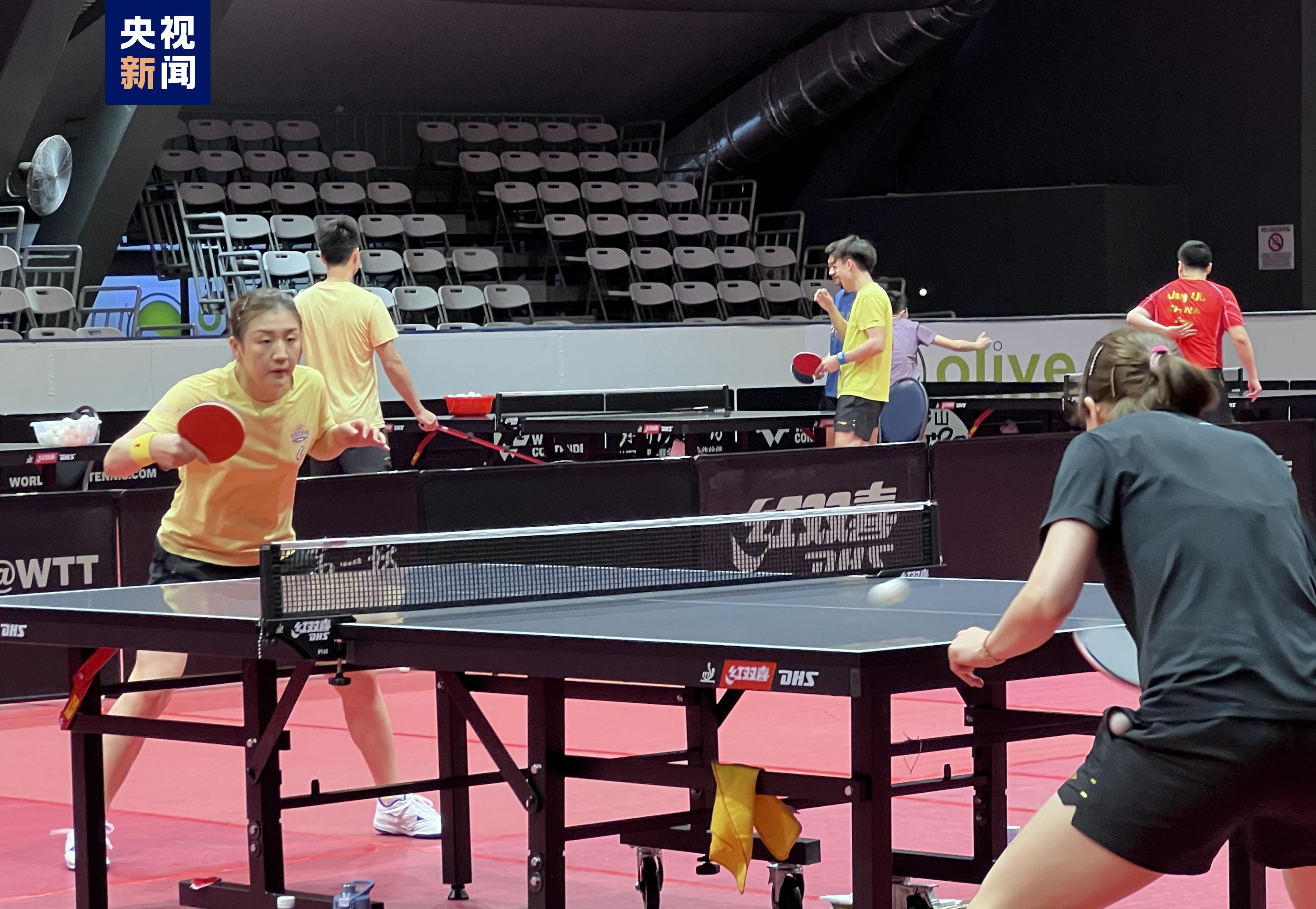 備戰德班世乒賽 中國乒乓球隊抵達南非後開始首場適應性訓練