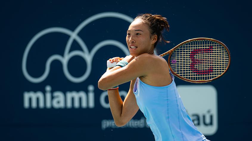 逆轉取勝 鄭欽文晉級WTA邁阿密站16強