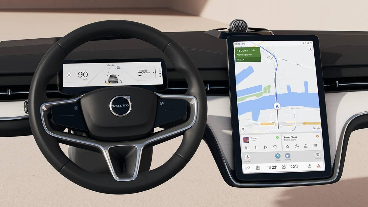 全新純電旗艦SUV VOLVO EX90打造全新情境式安全出行