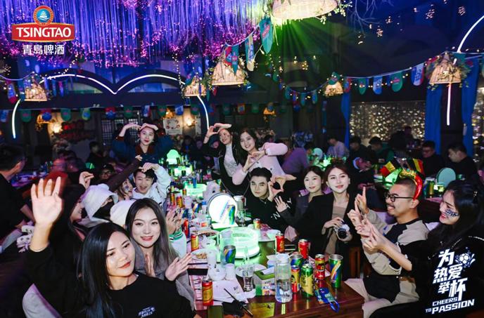 青島啤酒打造足球暢玩運動大派對