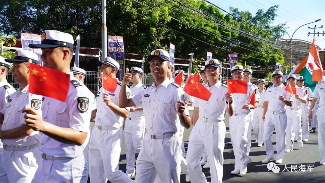 “科莫多-2023”多國海上聯合演習開展岸港交流，湛江艦和許昌艦官兵參加多項活動