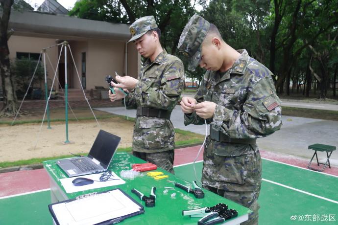 武警第二機動總隊某支隊開展通信兵集訓