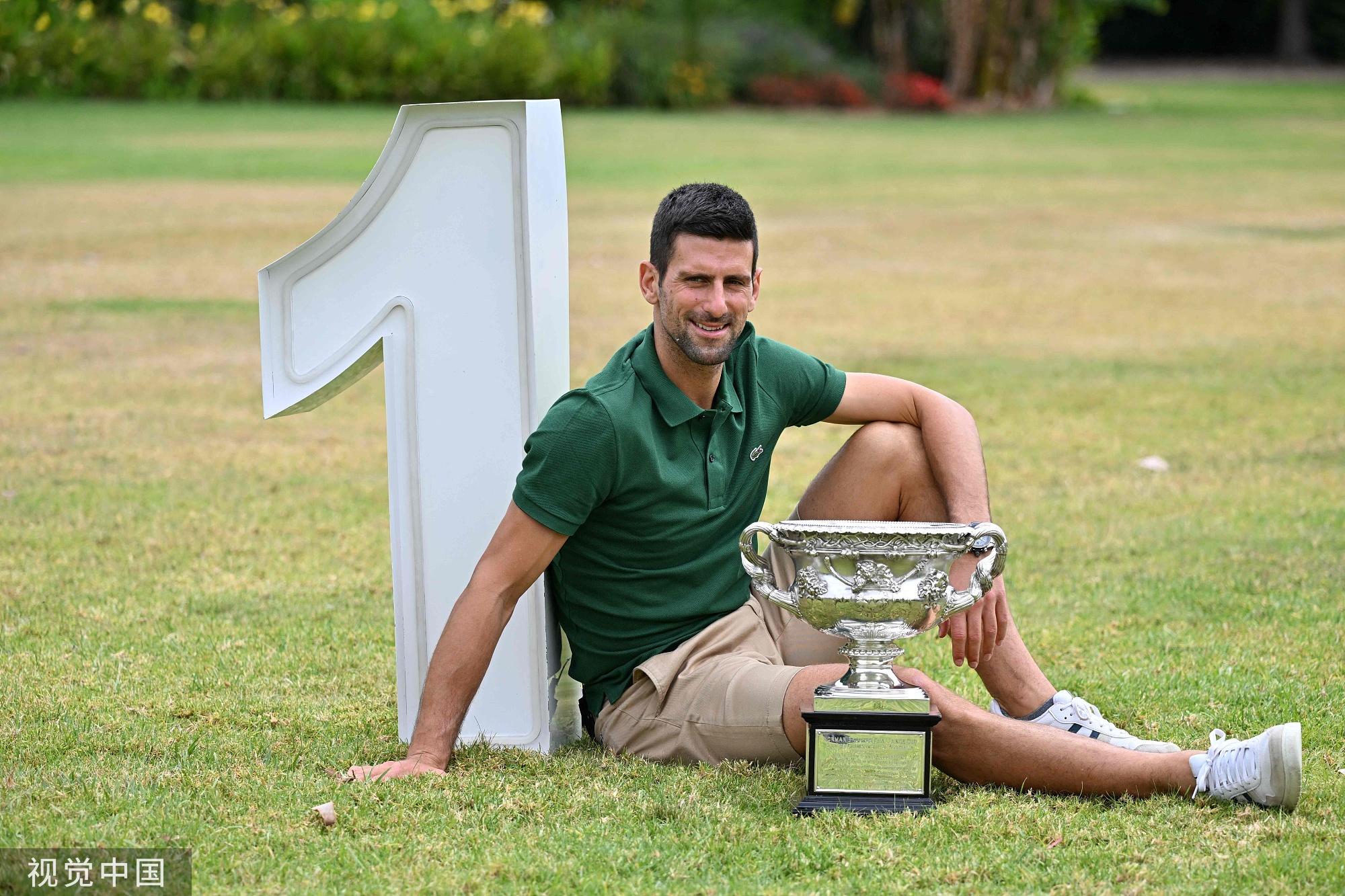 德約科維奇世界第一週數超格拉芙 獨居網壇歷史第一
