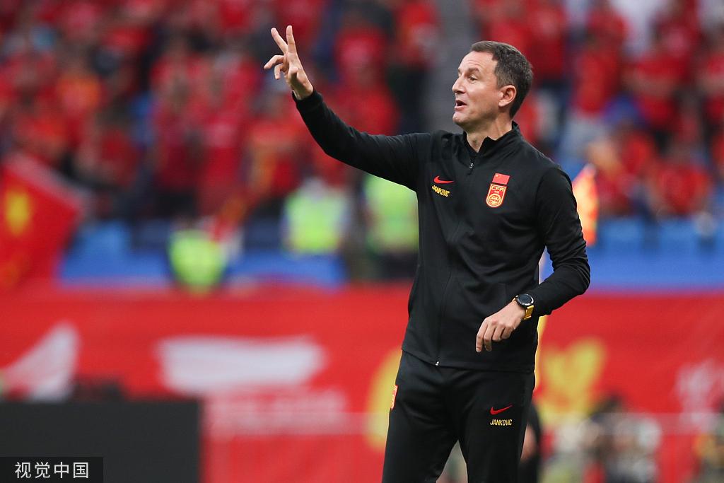 國足主帥揚科維奇：所有球員都表現出了對贏球的渴望