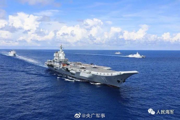 碧海藍天，跟人民海軍一起守護