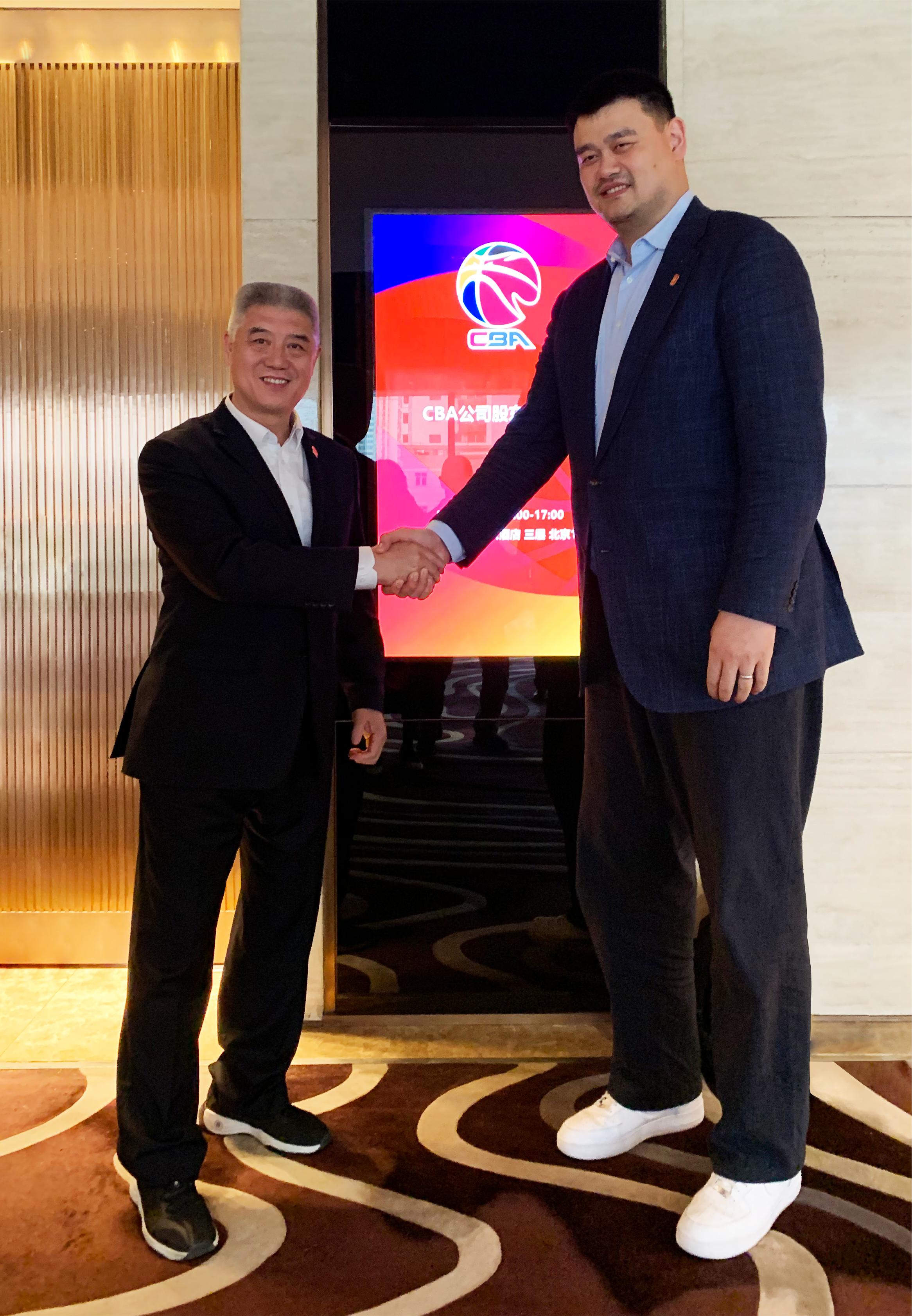 籃協副主席徐濟成擔任CBA公司董事長，姚明不再兼任