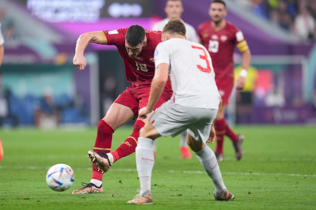 卡塔爾世界盃 | 瑞士隊3:2逆轉塞爾維亞隊晉級16強