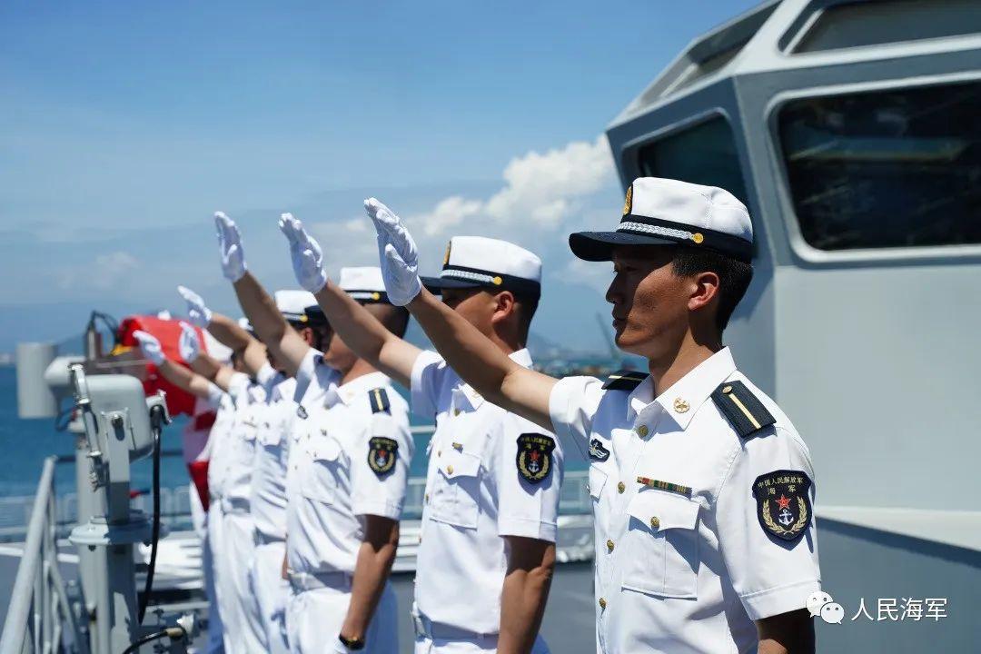 戚繼光艦結束對越南友好訪問，啓程前往泰國