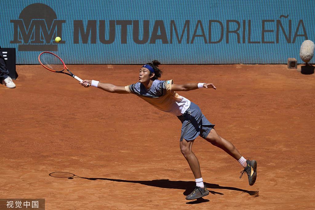 張之臻0-2遺憾不敵卡拉採夫 無緣馬德里大師賽四強