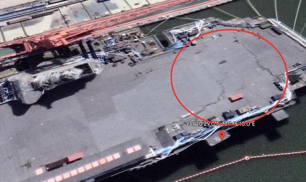 樞密院十號：福建艦甲板有裂痕？連美媒都不信