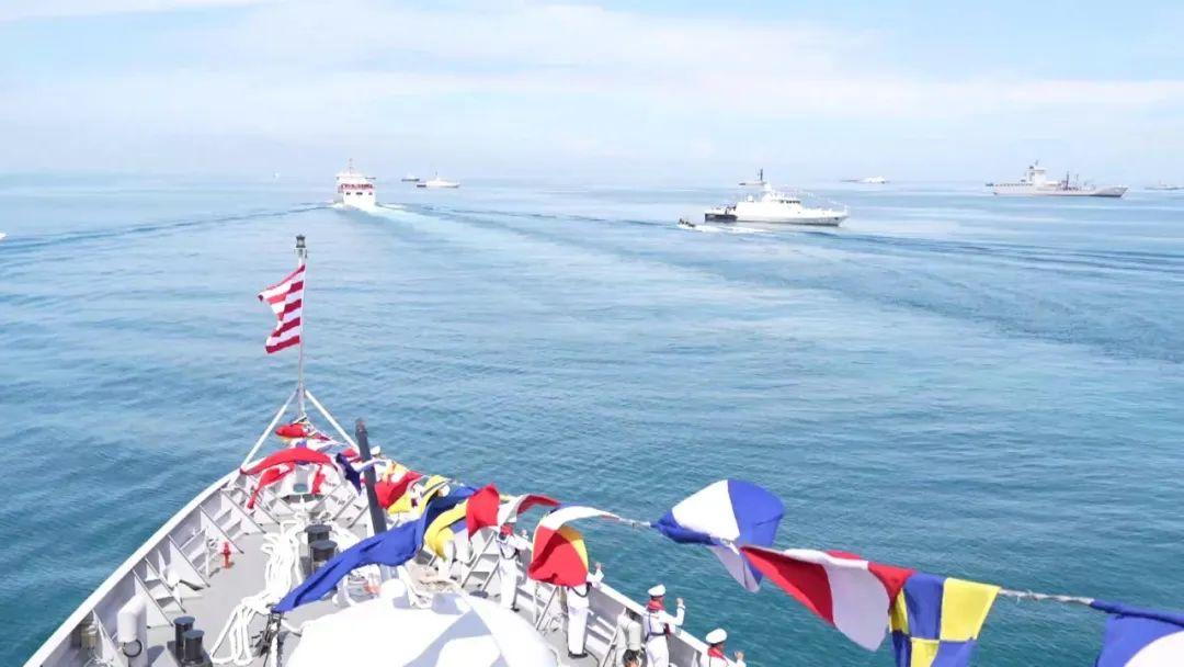 “科莫多-2023”多國海上聯演開幕，中國海軍湛江艦、許昌艦參加