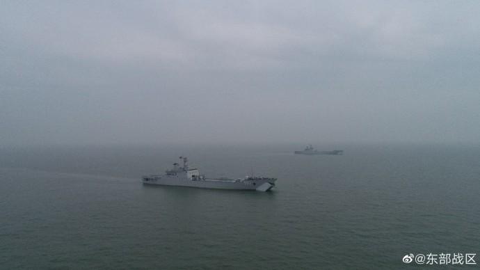 直擊東部戰區練兵備戰現場 多型艦艇亮劍東海