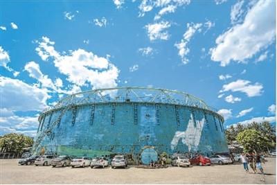 火車廂裏“遊太空” “大罐子”裏辦展會 751園區的美麗蝶變