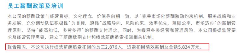 銀行向員工追索薪酬，一家扣回績效超5800萬元