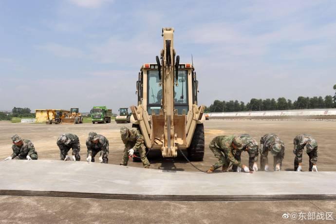 直擊現場！東部戰區空軍某場站聯合地方民兵力量開展演練