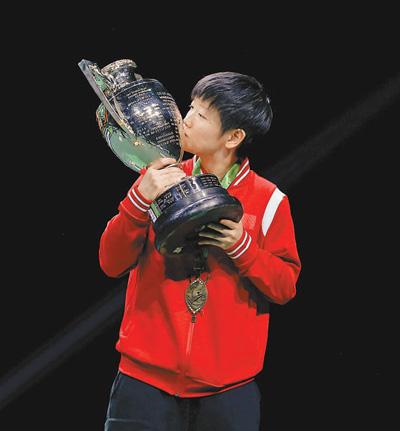 2023年世界乒乓球錦標賽在南非德班落幕 中國隊包攬男單女單男雙女雙混雙5個項目冠軍