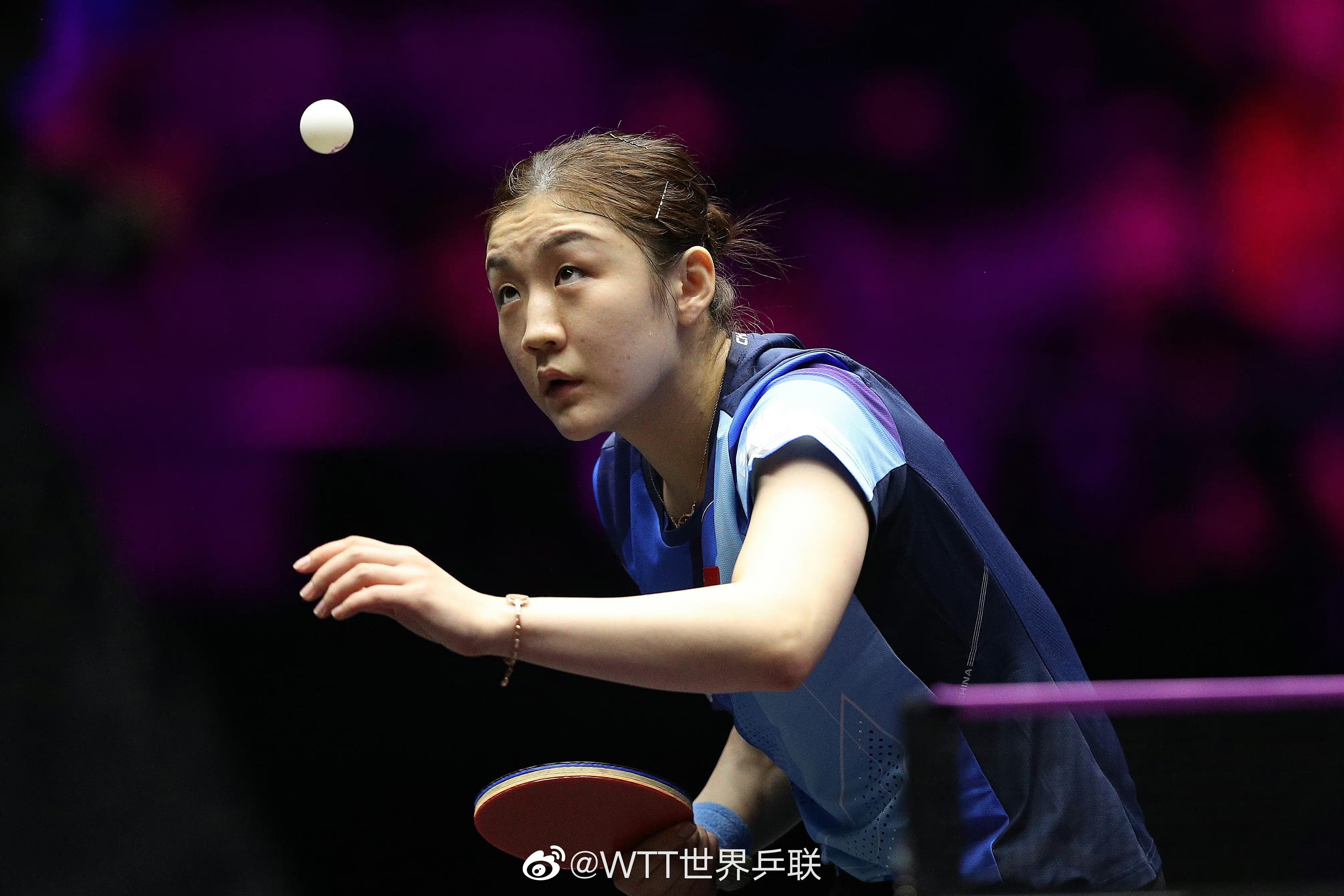 WTT澳門冠軍賽：陳夢王曼昱會師女單決賽