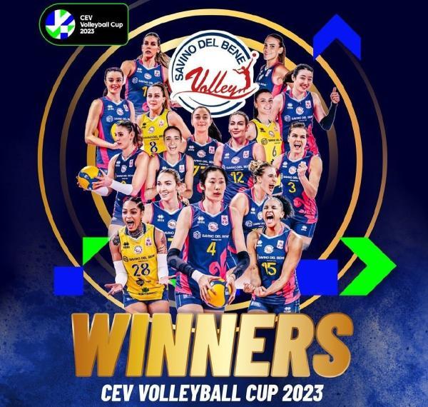 朱婷又一個洲際冠軍！拿下13分，坎迪奇女排首奪歐聯杯