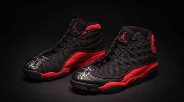 喬丹戰靴 Air Jordan 13 運動鞋以 220 萬美元的價格拍賣