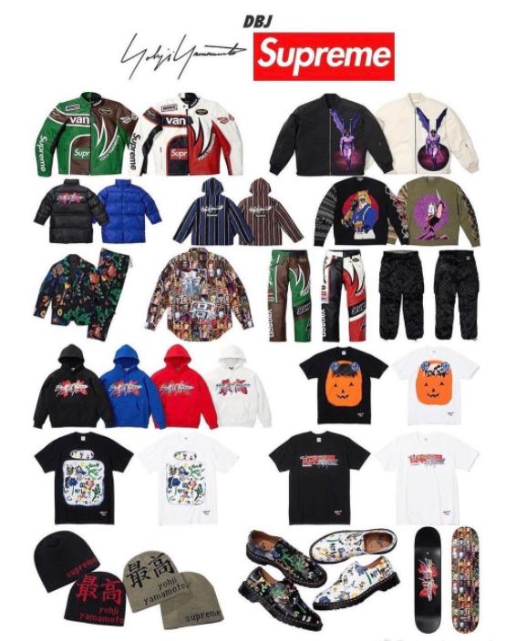 Supreme與山本耀司推出聯名合作款