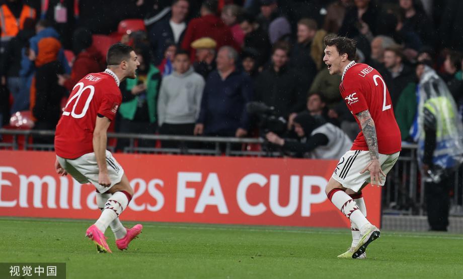 足總盃-林德洛夫制勝球 曼聯總比分7-6布萊頓進決賽