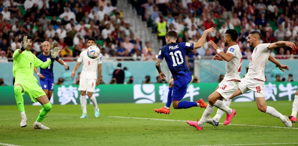 卡塔爾世界盃 | 普利西奇建功助美國隊晉級 伊朗隊無緣小組出線