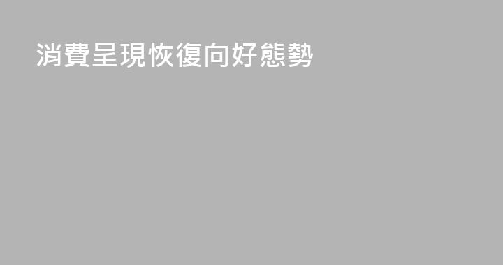消費呈現恢復向好態勢