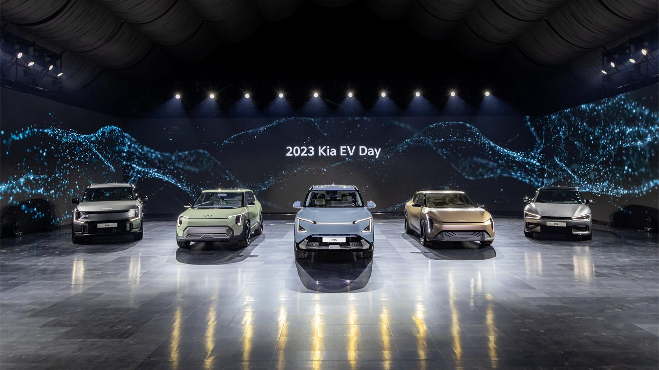 起亞在“Kia EV Day”上發佈EV5及兩款概念車型，加速電動汽車普及