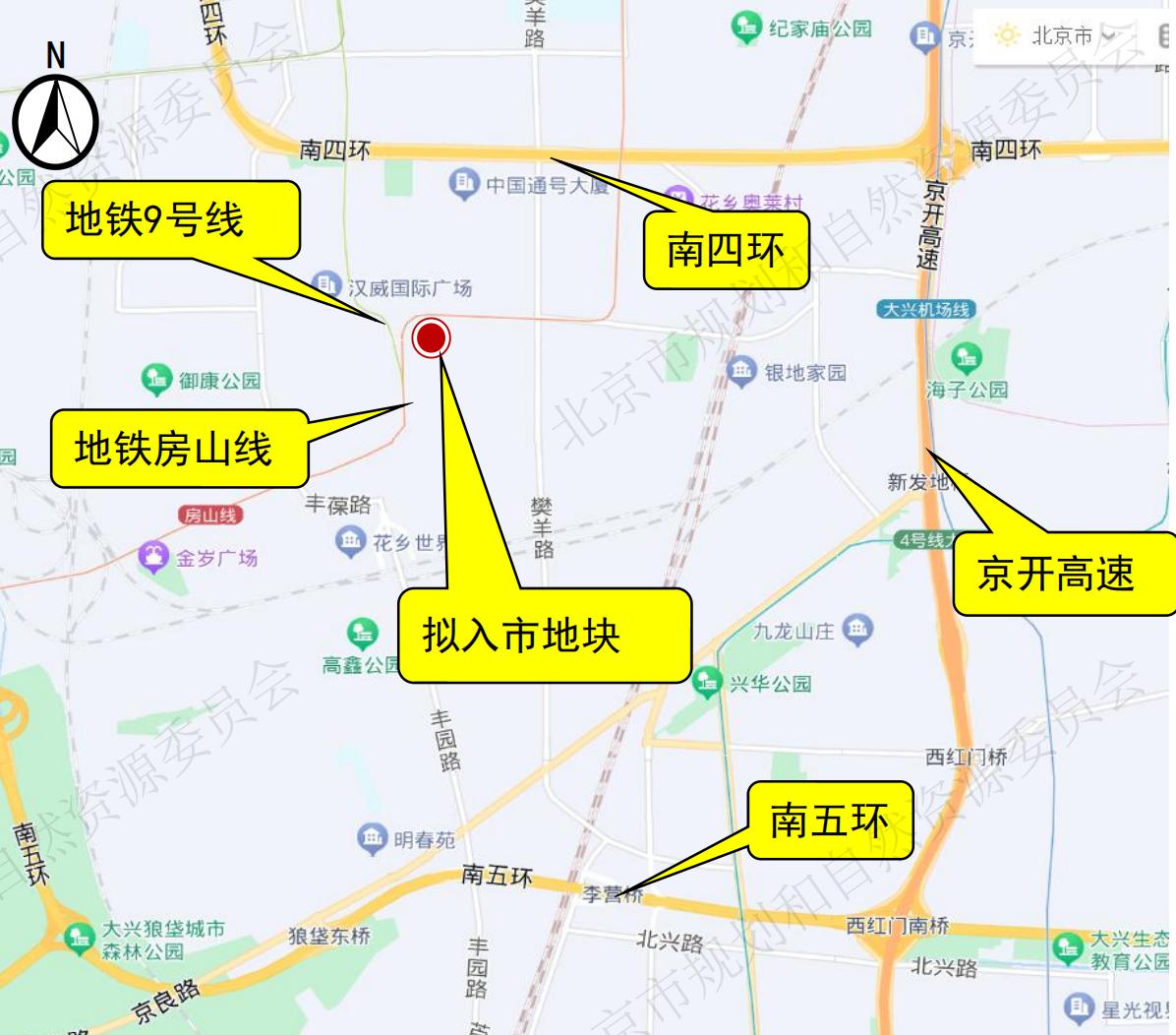 中建東孚以75.9億元競得北京豐臺區郭公莊車輛段621等地塊 溢價率15%