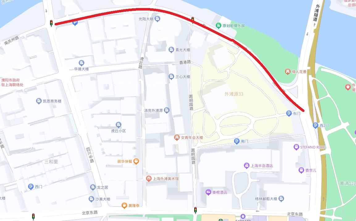 上海賽艇公開賽9月16日至17日舉行，這些道路採取臨時交通管制