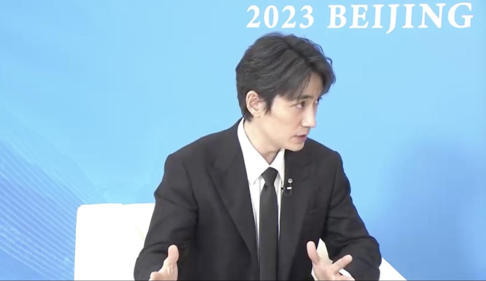 北京文化論壇嘉賓訪談|朱一龍：演員必須體驗生活，不能靠想象塑造角色