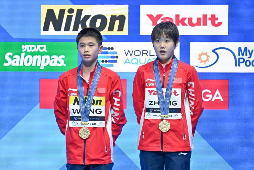 “金牌收割機”啓動 中國跳水隊福岡世錦賽日進三金