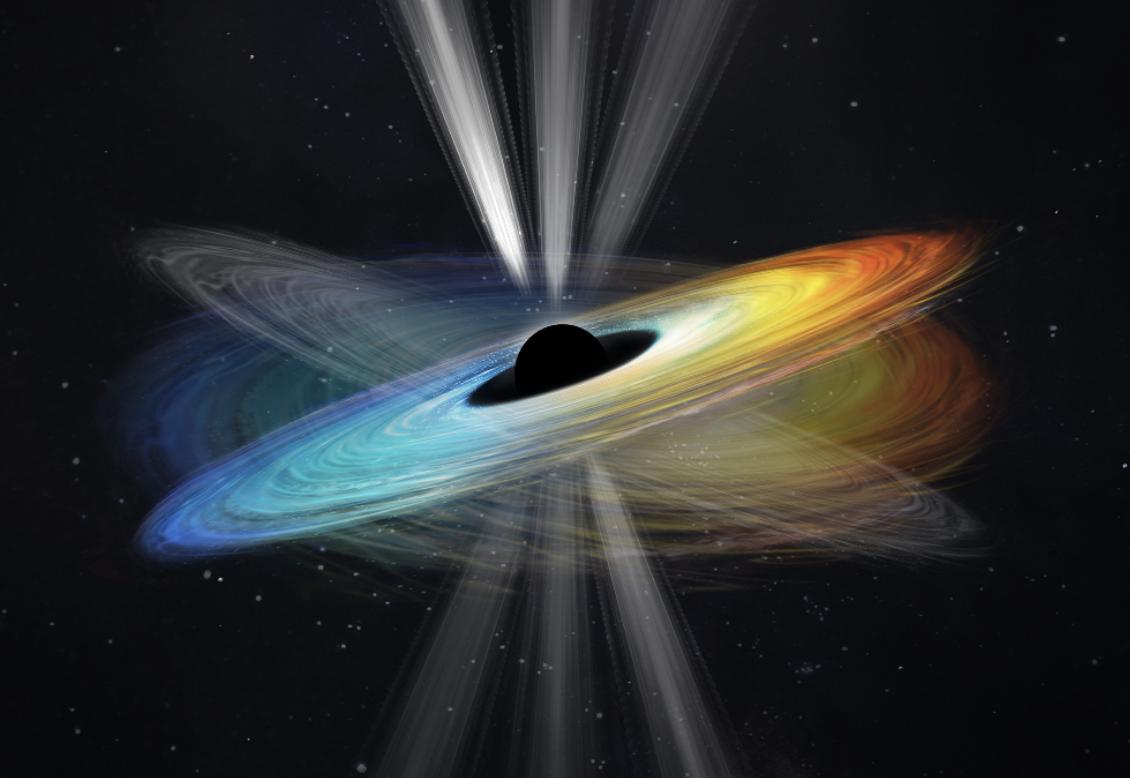 天文學家發現M87星系中黑洞噴流週期性進動