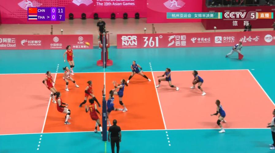 中國隊擊敗泰國隊 闖入杭州亞運會女子排球決賽