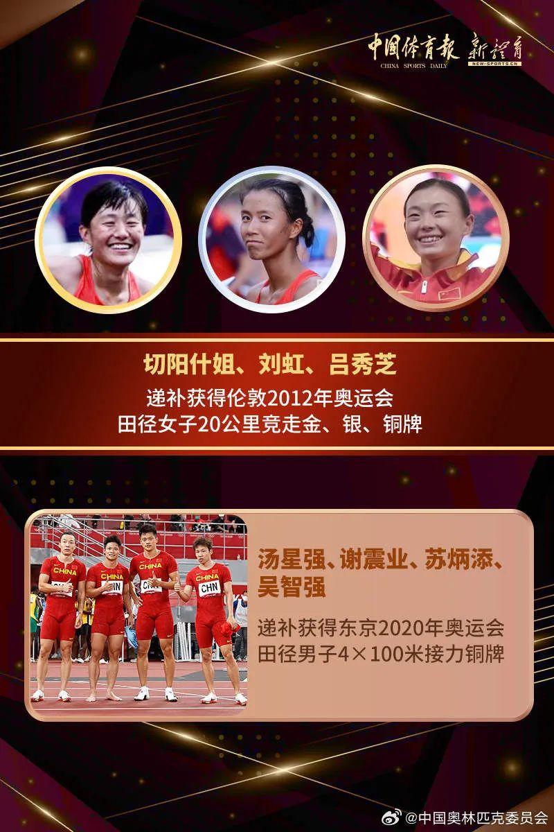 就在今晚！蘇炳添等7名運動員領取奧運獎牌
