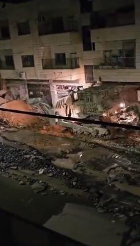 美媒：以軍推土機襲擊約旦河西岸城市，哈馬斯稱“已瞄準其中一臺”