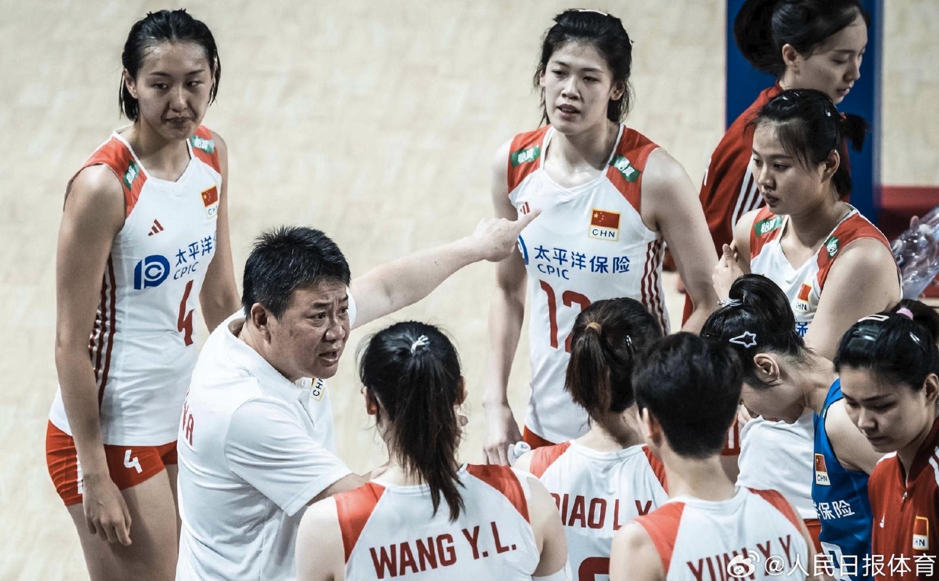 蔡斌：中國女排會認真對待每一場比賽每一分球