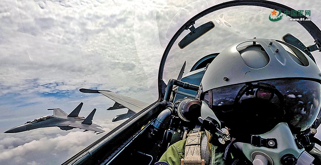 空軍航空兵某旅開展多課目空戰對抗訓練