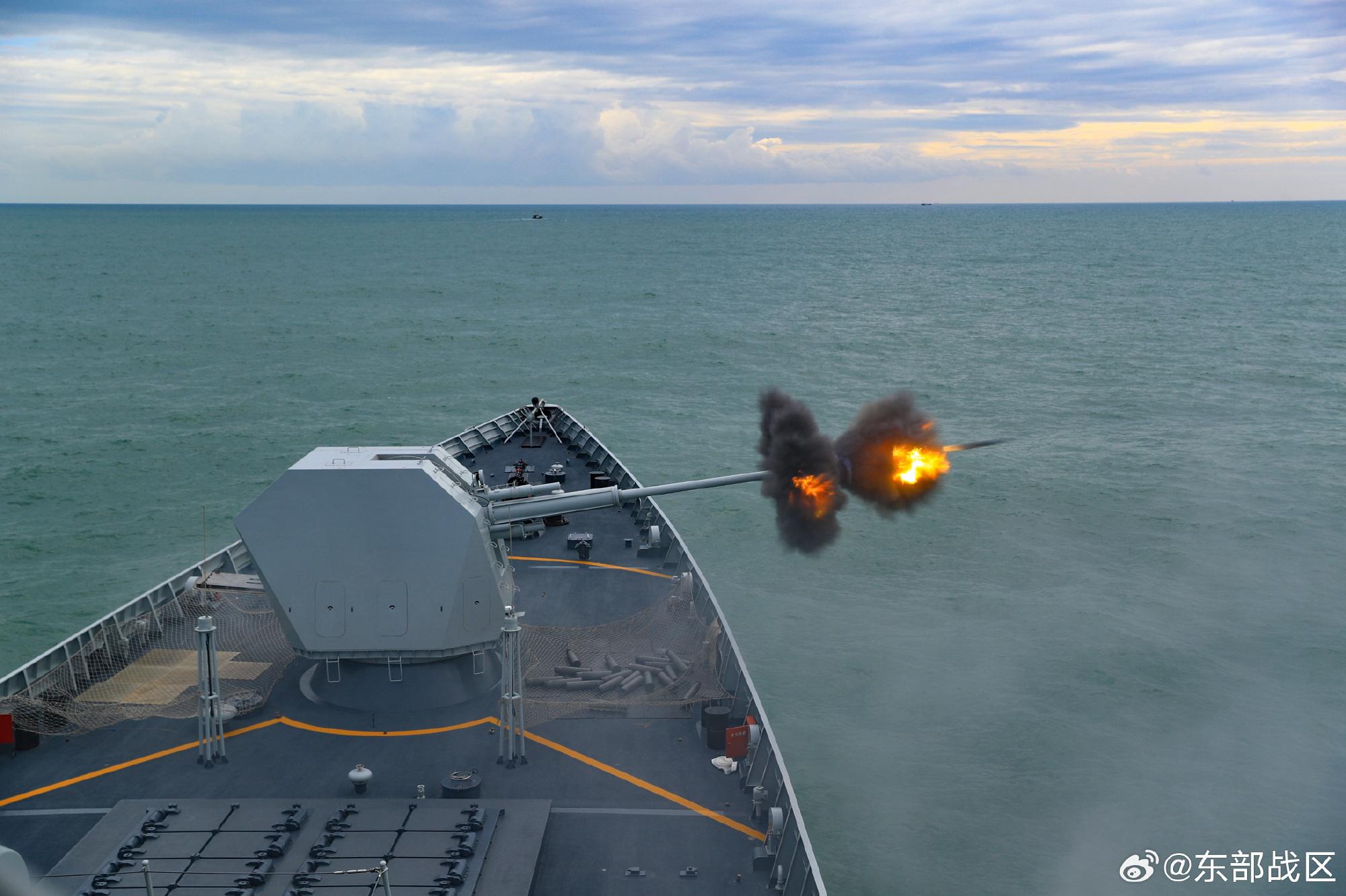 驚濤之上淬利劍！海上實兵實彈演練火熱展開