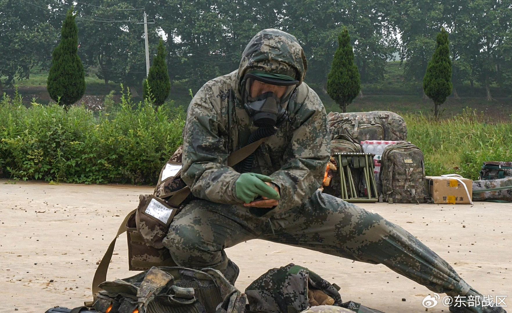 第72集團軍某旅組織所屬兵種專業開展全過程考覈