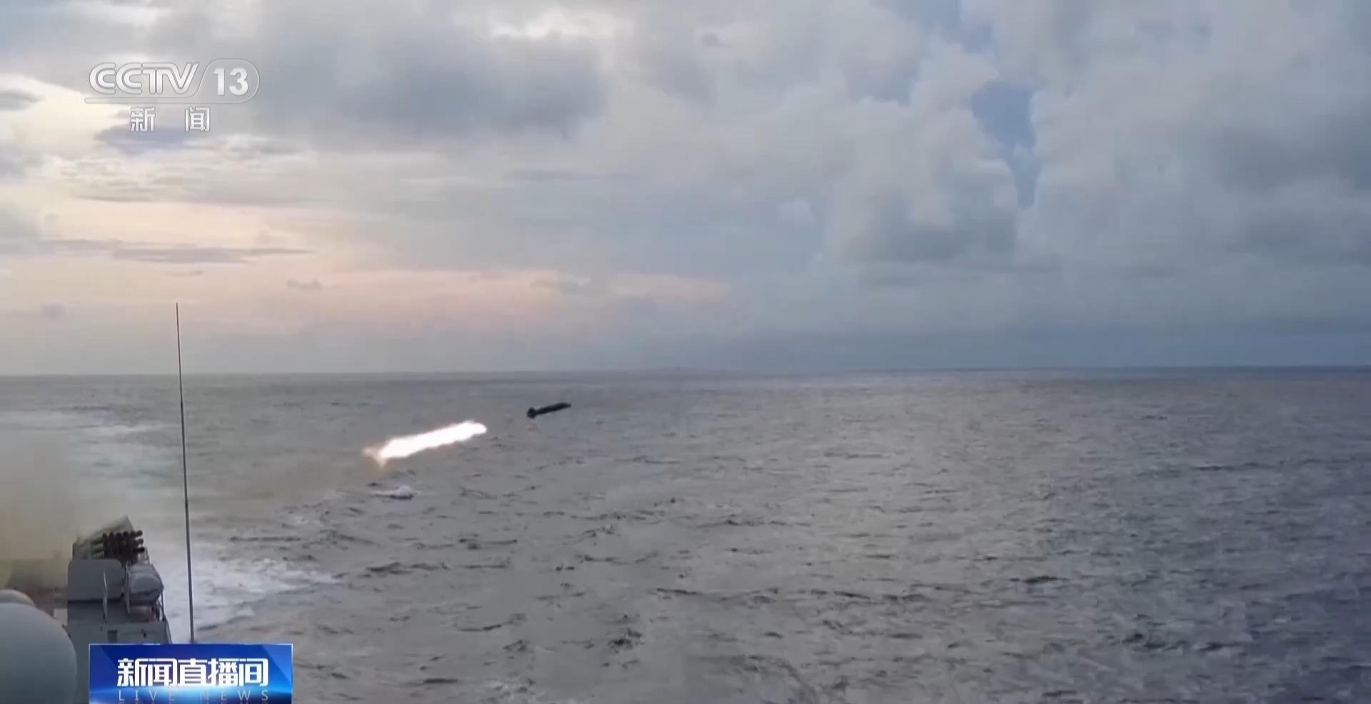 海軍某艦艇編隊開展實戰化演練 提升整體作戰能力