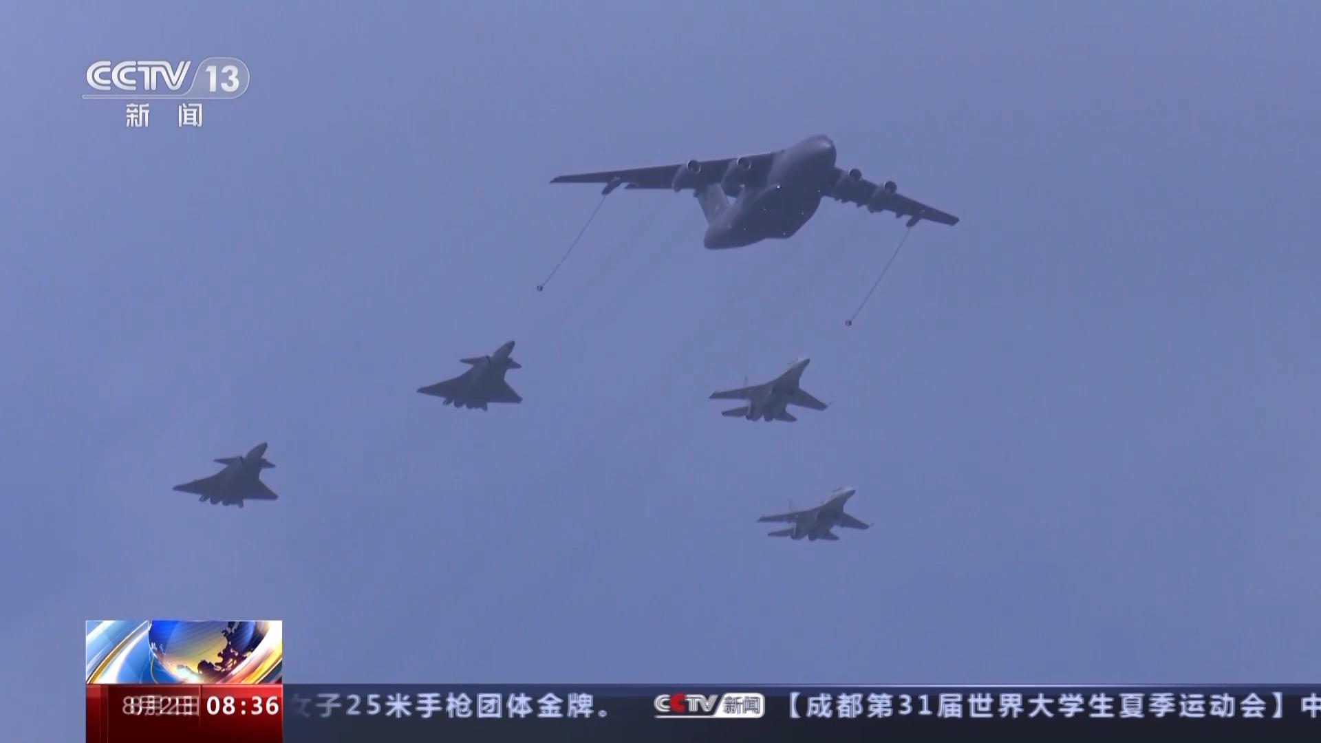 新戰機+新戰法 一起來沉浸式感受強大的空天力量