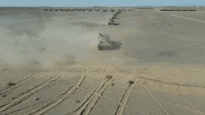 火力全開！多型火炮亮劍西北戈壁