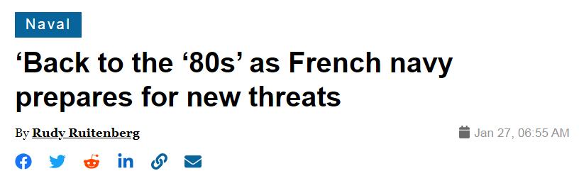 美國海軍新目標：“重回80年代！”